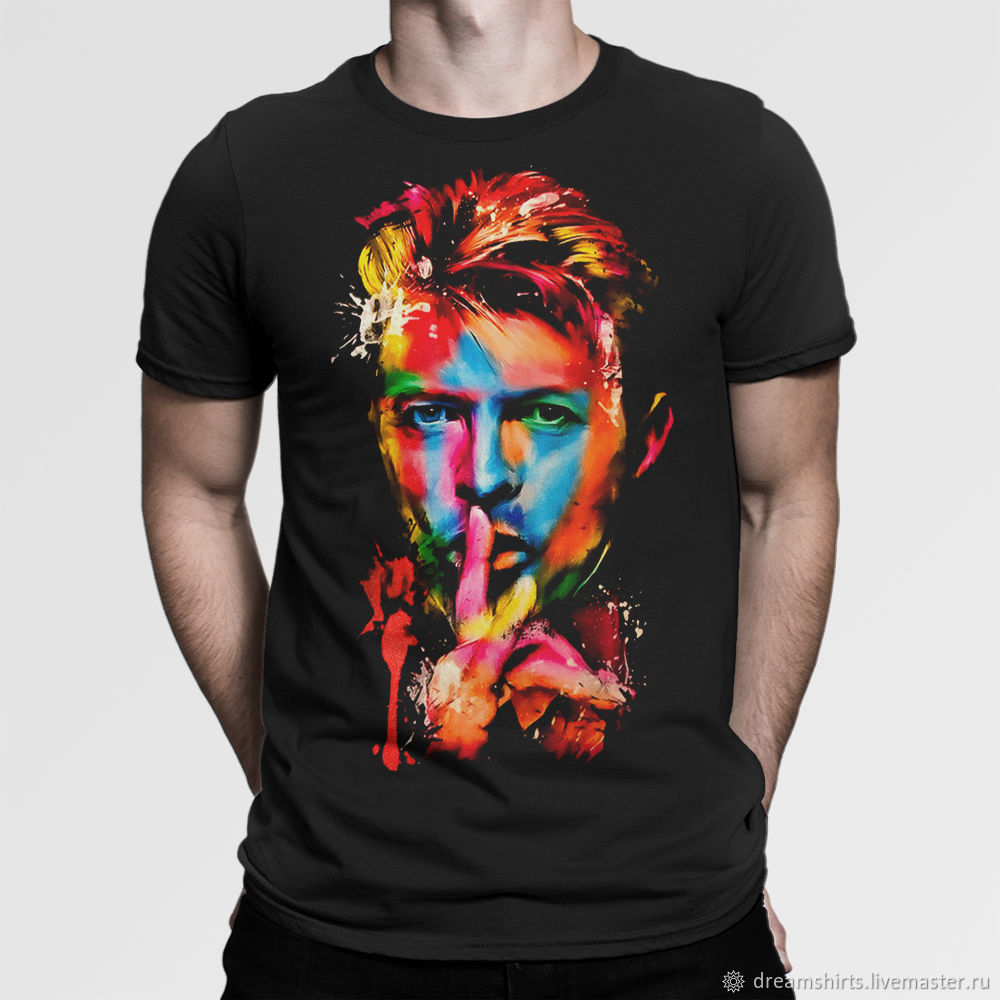 david bowie t shirts mens