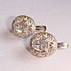 Earrings with cubic zirconia Silver 925 Vintage. Vintage earrings. Aleshina. Online shopping on My Livemaster.  Фото №2