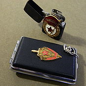 Сувениры и подарки handmade. Livemaster - original item Cigarette case 2 types of 12 cigarettes 85 mm with the Order 