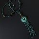 Stylish boho jewelry, elegant pendant, large pendant boho style. Necklace. Treasures Of Aphrodite. My Livemaster. Фото №4