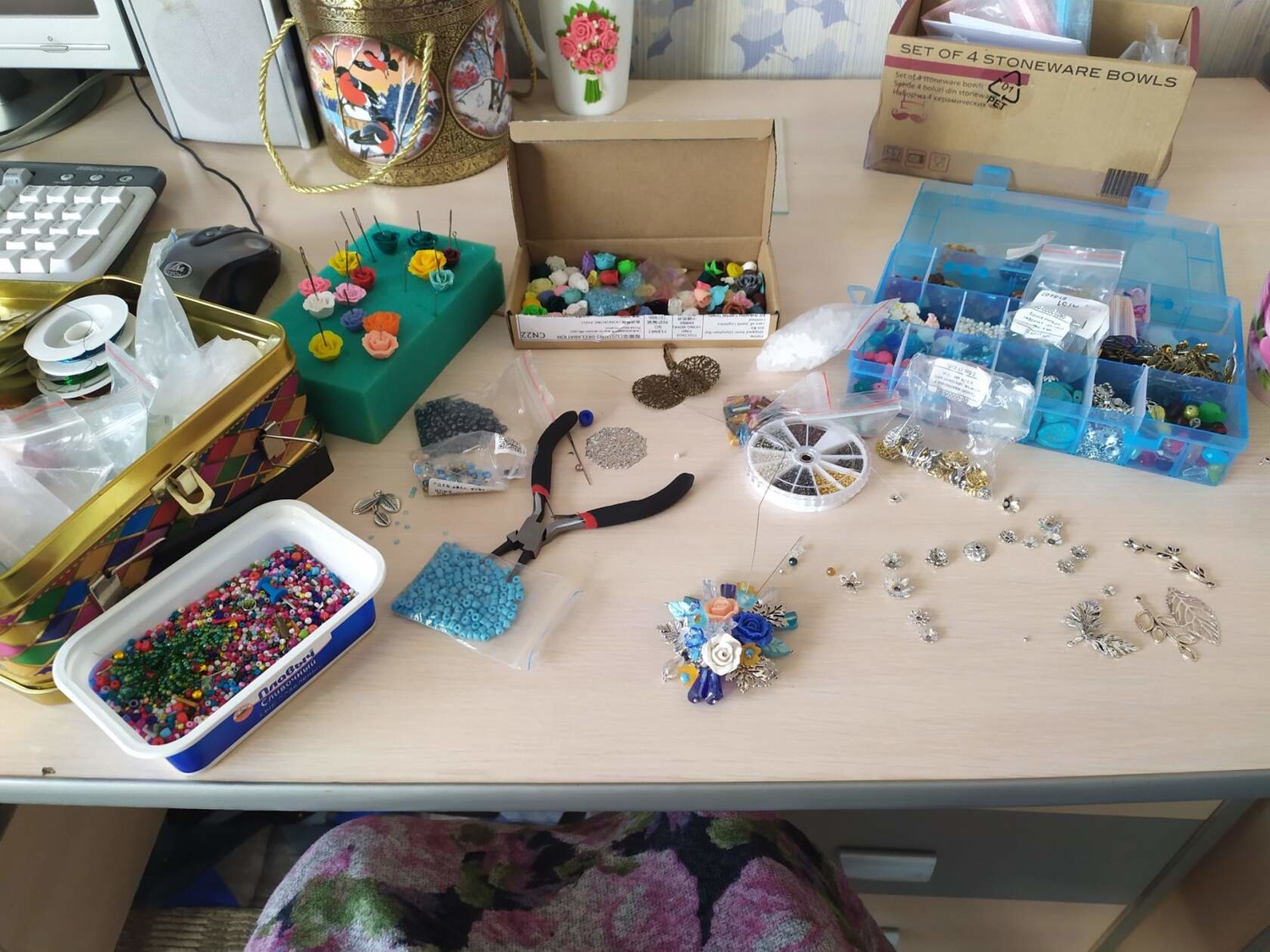 Создание брошки
