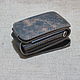 Compact wallet s-Fold vintage and cardholder. Purse on the belt, Wallets, Abrau-Durso,  Фото №1