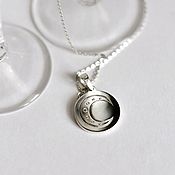 Двойной браслет из Лунного камня, серебро 925