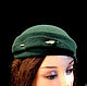 Parisienne 'Emerald'. Hats1. Novozhilova Hats. My Livemaster. Фото №5