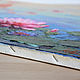 Oil painting ' Water lilies overflow'. Pictures. yuliabogun. Online shopping on My Livemaster.  Фото №2