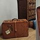 Кожаный чемодан с ключами из фильма "Полосатый рейс". Чемодан. 'GOAR  VINTAGE' (goar-vintage). Интернет-магазин Ярмарка Мастеров.  Фото №2