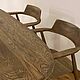 В наличии - Стол обеденный Armonia из массива дуба (2000 мм). Столы. Стол заказов мебели из дуба MOS-OAK. Интернет-магазин Ярмарка Мастеров.  Фото №2