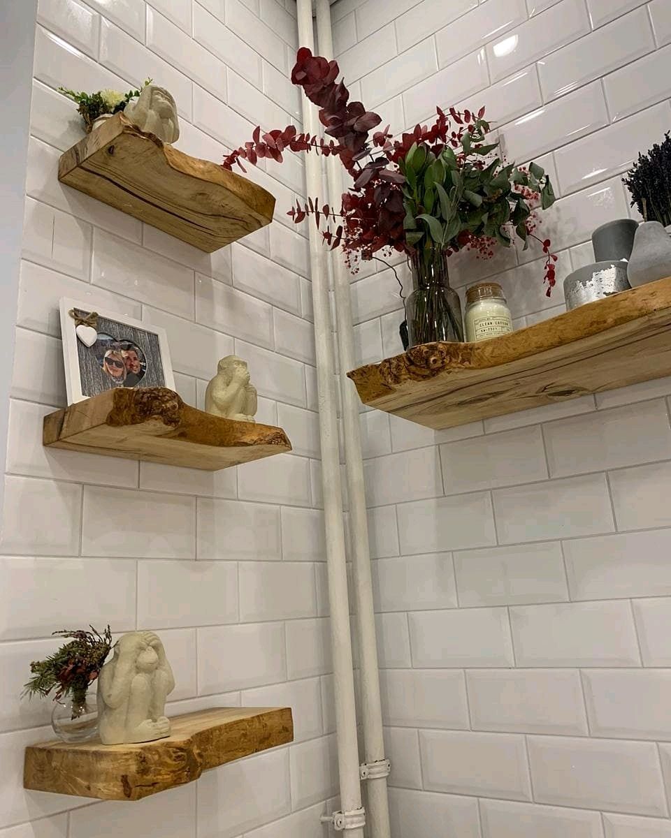 Полки из слэба клена с живым краем от 10см в интернет-магазине Ярмарка ...