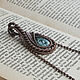 Кулон wire wrap с серафинитом медный, Кулон, Москва,  Фото №1
