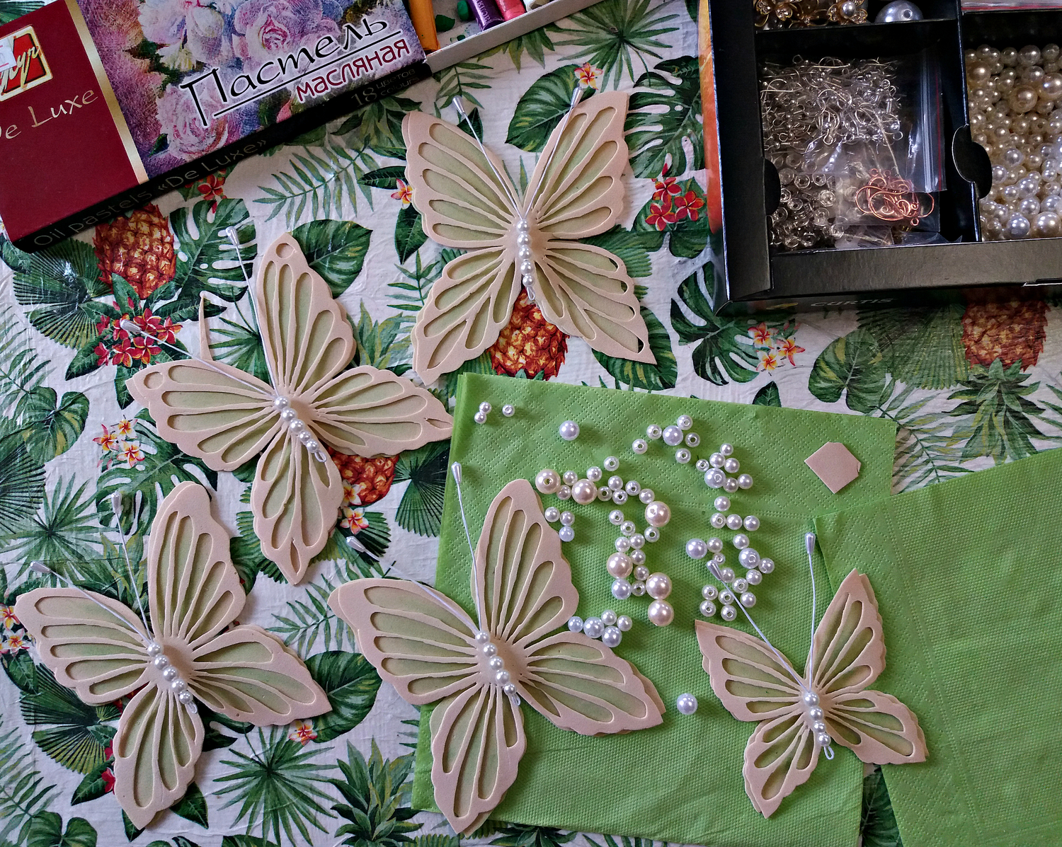 бабочки из фоамирана