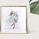 'Spring Ballet', watercolor paintings on paper. Pictures. Annet Loginova. My Livemaster. Фото №6