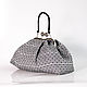 Handbag 'Pasticcino Mosca' made of Moschino tweed. Classic Bag. Russkie-dushoi. My Livemaster. Фото №4