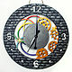 Multi-colored large 60cm wall clock. loft style, Watch, Moscow,  Фото №1