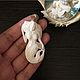 Pendant on carved bone Girl lady of the Wind, 925 silver. Vintage pendants. marusy-1 (Marusy-1). My Livemaster. Фото №4