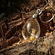 Aquarium quartz with rutile. Lodolite pendant. Pendants. Inaya Gems. Online shopping on My Livemaster.  Фото №2