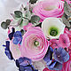 Pink Ranunculus, a bouquet that will not wither. Wedding bouquets. clubakm (clubakm). My Livemaster. Фото №6
