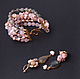 Bracelet 'Dusty rose', Andean opal, pearl, labradorite, quartz,gold plated. Necklace. Butik4you. My Livemaster. Фото №4