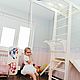 Заказать Детский спортивный комплекс с горкой. Bambini Letto. Эко мебель на заказ. Ярмарка Мастеров. . Мебель для детской Фото №3