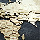 Карта Мира (заготовка) 1,2м. Карты мира. Лавка сувениров. Ярмарка Мастеров.  Фото №5