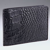 Сумки и аксессуары handmade. Livemaster - original item Crocodile Genuine Leather Money Clip IMA0275BB5. Handmade.