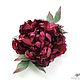 Brooch-pin: Silk flowers. Rose ' Stefania'. Brooches. Silk-flower (ek-flower). Online shopping on My Livemaster.  Фото №2