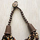 Wooden multistrand necklace "Beadsfall". Necklace. art-o-bus. Online shopping on My Livemaster.  Фото №2
