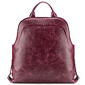 Сумки и аксессуары handmade. Livemaster - original item Women`s leather backpack-bag 