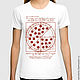 Order T-Shirt Spider-Man - Vitruvian Pizza. Dreamshirts. Livemaster. . T-shirts and undershirts for men Фото №3