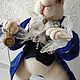  Белый кролик. Войлочная игрушка. Александра Соколова (AtticBabes14-02). Ярмарка Мастеров.  Фото №4