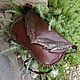 clutches: Transformer handbag made of leather, Leafy, Clutches, Chernomorskoe,  Фото №1