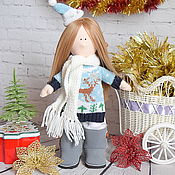 Куклы и игрушки handmade. Livemaster - original item Christmas doll Sasha. Handmade.