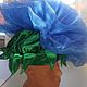 Headdress ' cornflower'. Carnival Hats. ludmila7070. My Livemaster. Фото №5