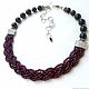 Necklace 'Garnet Creek' faceted garnet beads. Necklace. Dorida's Gems (Dorida-s-gems). Online shopping on My Livemaster.  Фото №2