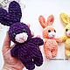 Заказать Милый зефирный зайка. Творческая мастерская НатальиЗотовой. Ярмарка Мастеров. . Мягкие игрушки Фото №3