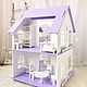 Dollhouse buy with light wooden Barbie Cottage. Doll houses. Ludmila Omland. Online shopping on My Livemaster.  Фото №2