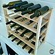 Wine rack for 25 bottles, Stand for bottles and glasses, Moscow,  Фото №1