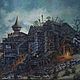 Картина "Поселение Нежити" по игре Dark Souls III. Картины. Maple Fox. Ярмарка Мастеров.  Фото №4