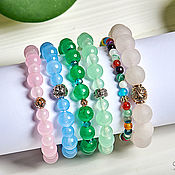 Украшения handmade. Livemaster - original item Bracelet of beads on elastic. Handmade.