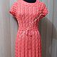 Dress 'Quince flower'. Dresses. Knitting from Lyudmila Makarova. Online shopping on My Livemaster.  Фото №2
