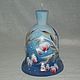 Bell 'Snegirek'. Bells. Painting, Gifts & Crafts, Souvenirs. Online shopping on My Livemaster.  Фото №2