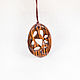 Order Pendant - Amulet made of wood 'Infinity'. OakForest Wooden Jewelry. Livemaster. . Pendant Фото №3