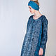 Felted dress ' Flow'. Dresses. Elena Panasik (voilok-v-temy). Online shopping on My Livemaster.  Фото №2