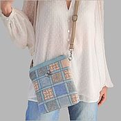 Сумки и аксессуары handmade. Livemaster - original item Women`s summer handbag, small handbag, patchwork, butterfly, 299. Handmade.