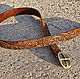 Order Leather belt for men 'Classic'. schwanzchen. Livemaster. . Straps Фото №3