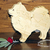 Wooden toys. Puzzle Horse 
