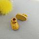 Sandals for doll ob11 color - bright yellow18mm. Clothes for dolls. Olga Safonova. Online shopping on My Livemaster.  Фото №2