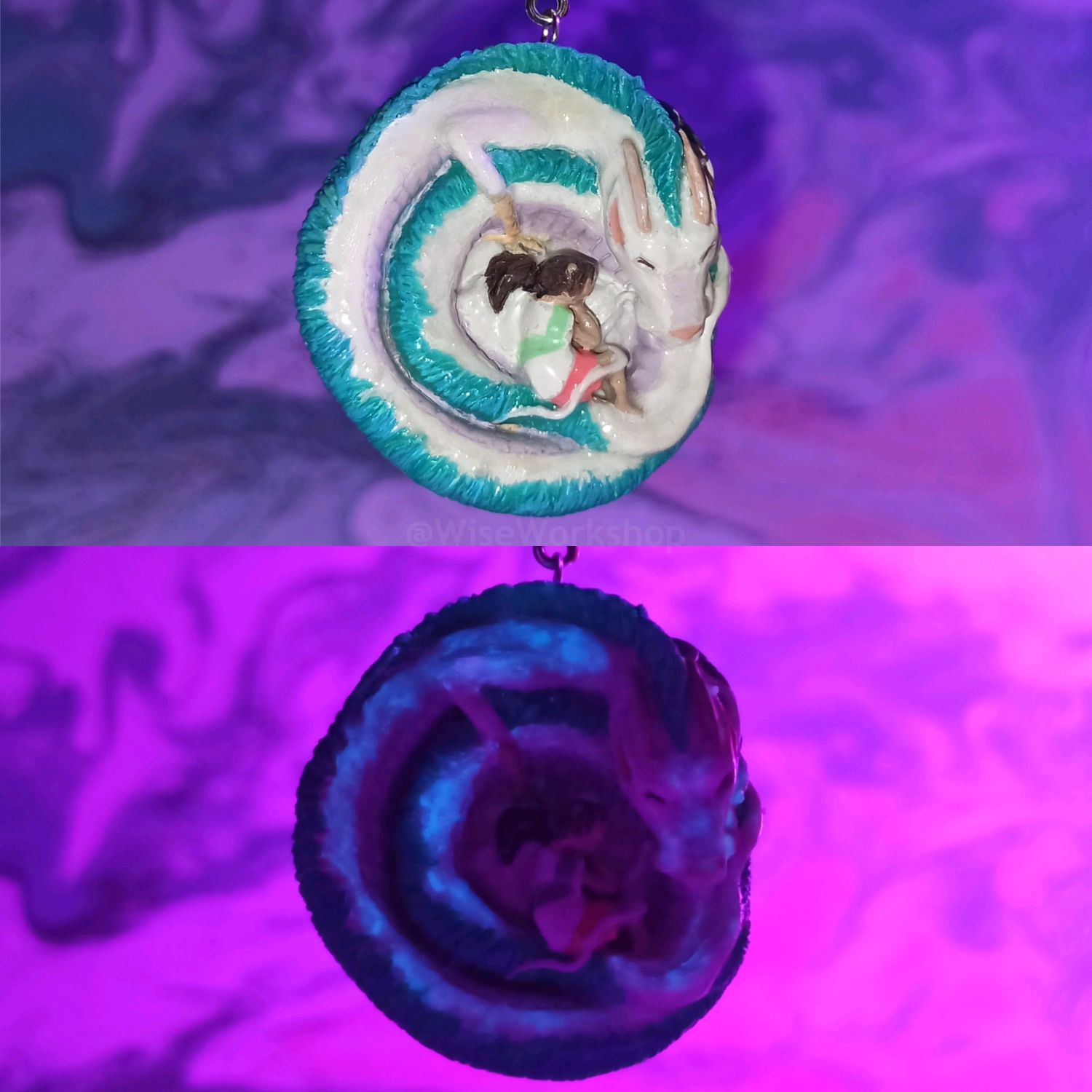 Кулон Хаку и Тихиро (2) | светится в темноте в интернет-магазине на ...