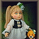 Xenia. Textile doll. Dolls. Dolls Lydia Kalambet. Online shopping on My Livemaster.  Фото №2