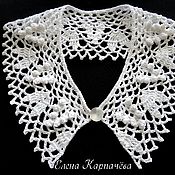 Аксессуары handmade. Livemaster - original item Knitted collar No. 4. Handmade.