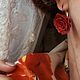 Серьги, клипсы с розами ручной работы. Серьги классические. Irish-flo украшения с цветами. Ярмарка Мастеров.  Фото №8